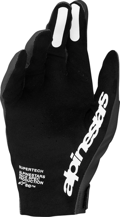 ALPINESTARS Supertech MX Gloves - Black/White - 3XL 3560627-12-3XL