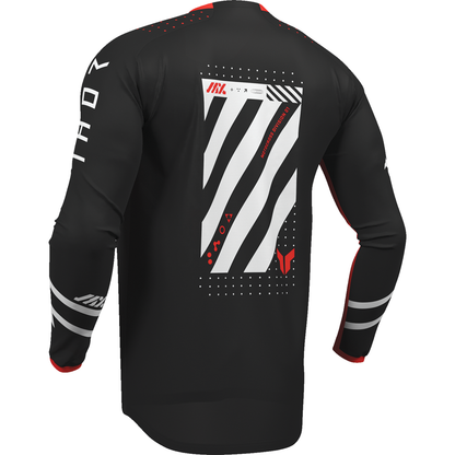 THOR Youth Launchmode Futura Jersey - Black/Red - Small 2912-2757