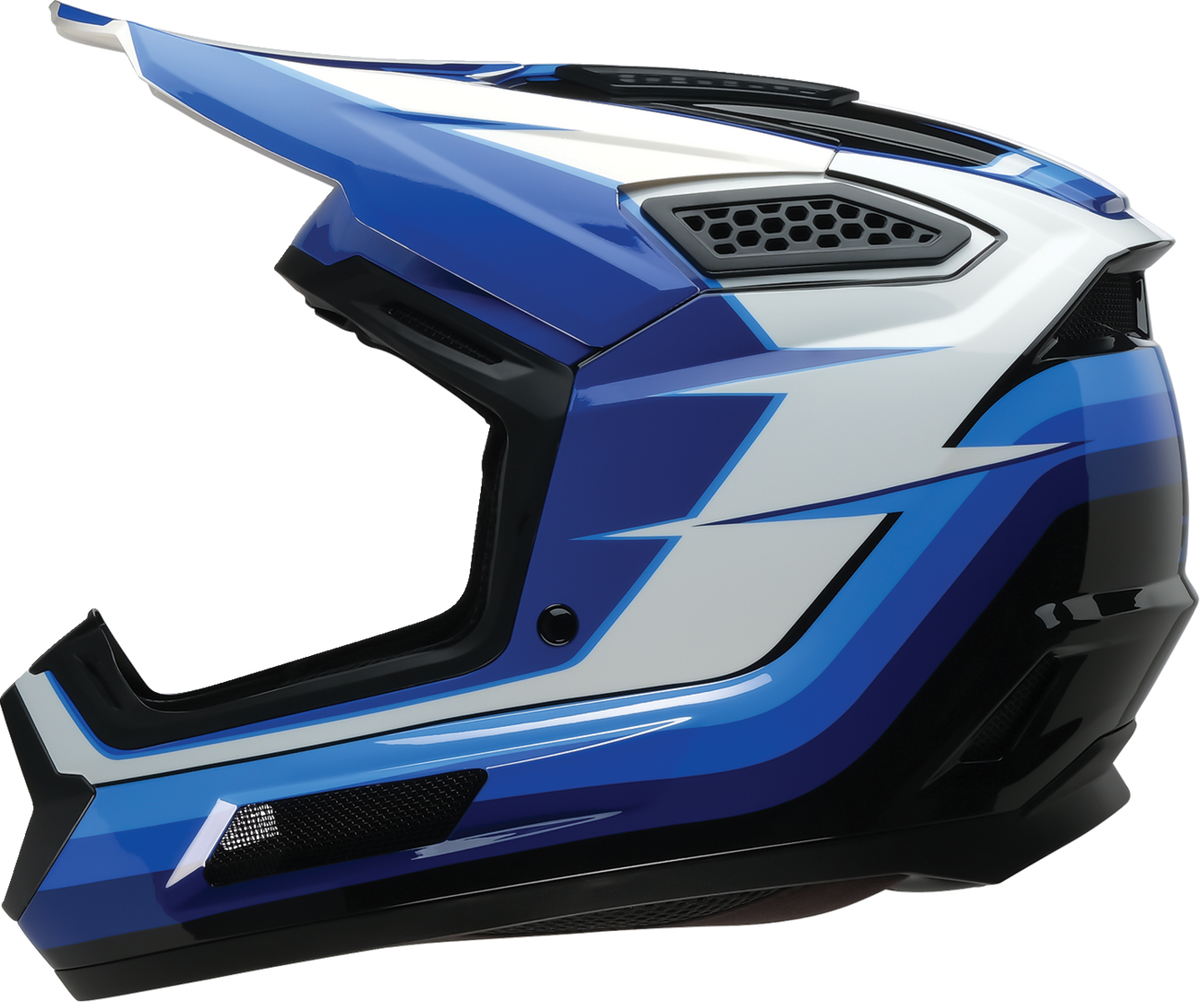 Z1R Dirt Maxx Helmet - Vortex - Blue/White - 2XL 0110-9692
