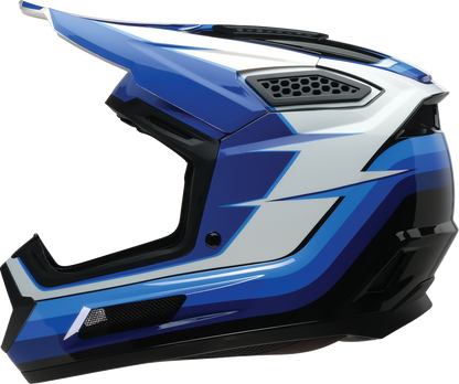 Z1R Dirt Maxx Helmet - Vortex - Blue/White - 2XL 0110-9692