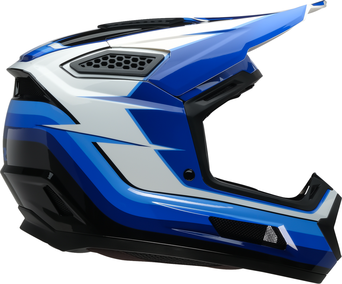 Z1R Dirt Maxx Helmet - Vortex - Blue/White - 2XL 0110-9692