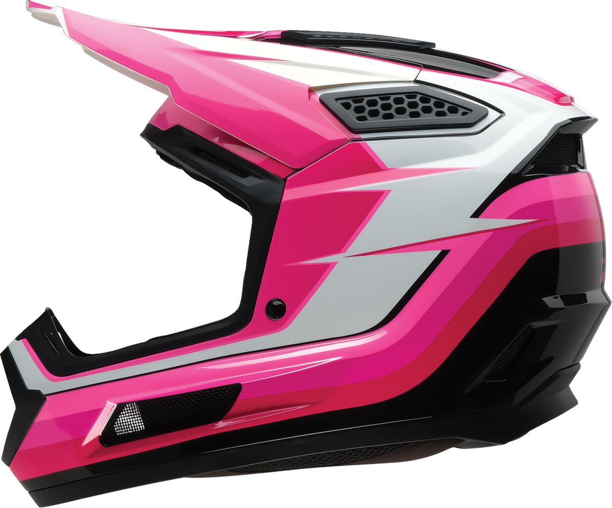 Z1R Dirt Maxx Helmet - Vortex - Pink/White - XL 0110-9709