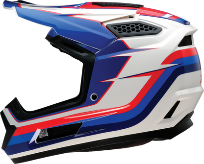 Z1R Dirt Maxx Helmet - Vortex - Red/White/Blue - Large 0110-9724