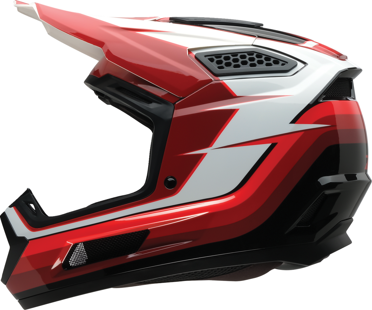 Z1R Dirt Maxx Helmet - Vortex - Red/White - XL 0110-9700