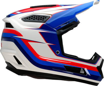 Z1R Dirt Maxx Helmet - Vortex - Red/White/Blue - XS 0110-9721