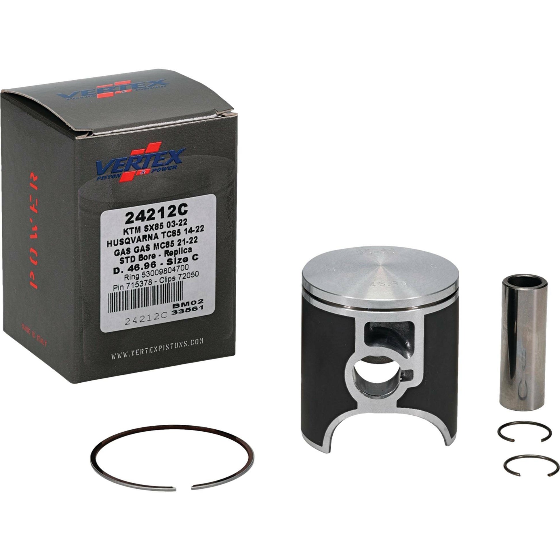 Piston Kit Cast 46.96/Std Husq/Ktm