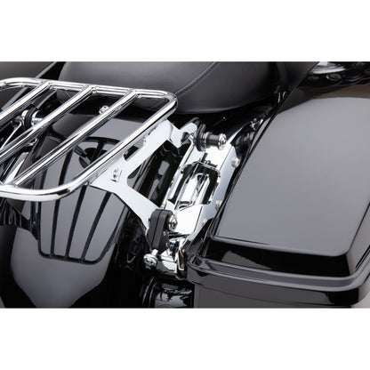 Backrest Mounting Kit Chrome Flh/Flt 09 13