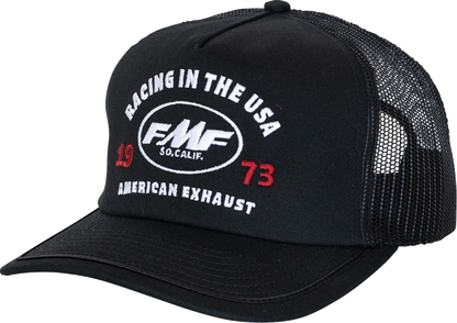 FMF Racing USA Hat - Black - One Size FA26196903-BLK-OS