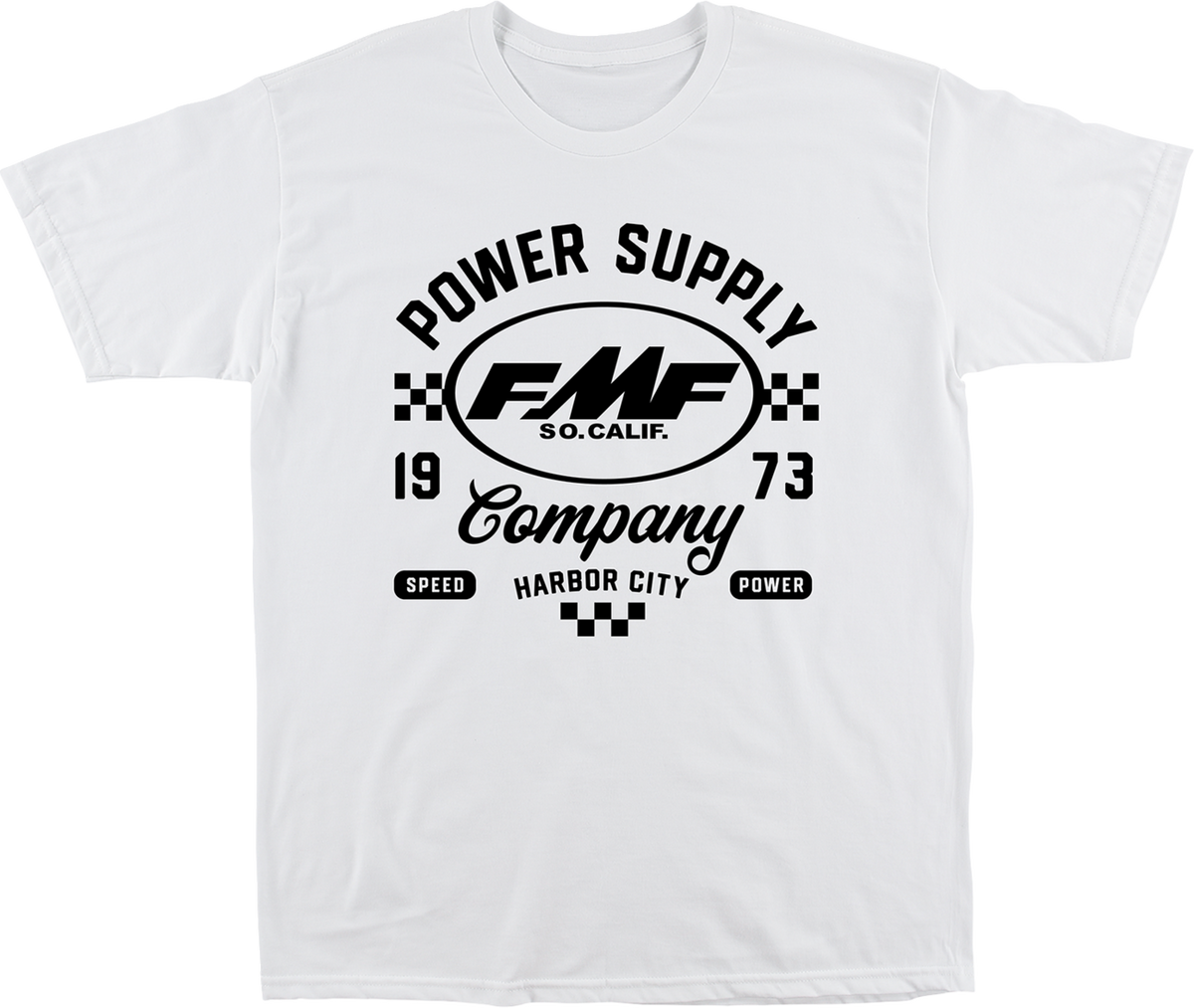 FMF Victory T-Shirt - White - Large FA26118906-WHT-L