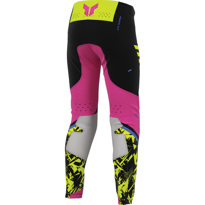 THOR Youth Sportsmode Punk'd Pants - Black/Fuchsia - US 22 2903-2730