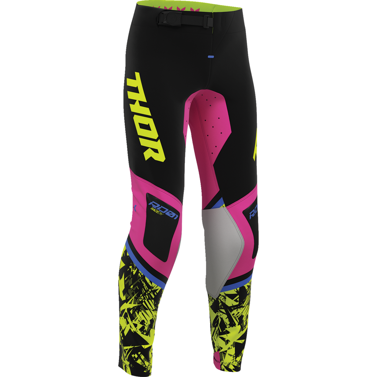 THOR Youth Sportsmode Punk'd Pants - Black/Fuchsia - US 26 2903-2732