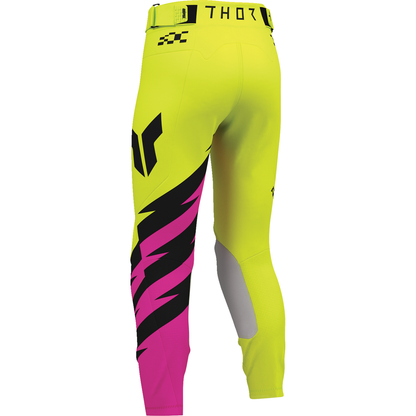 THOR Youth Launchmode Shockie Pants - Acid/Fuchsia - US 28 2903-2747
