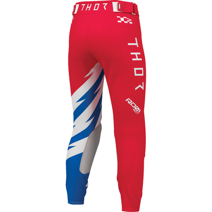 THOR Youth Launchmode Shockie Pants - Red/Blue - US 24 2903-2757