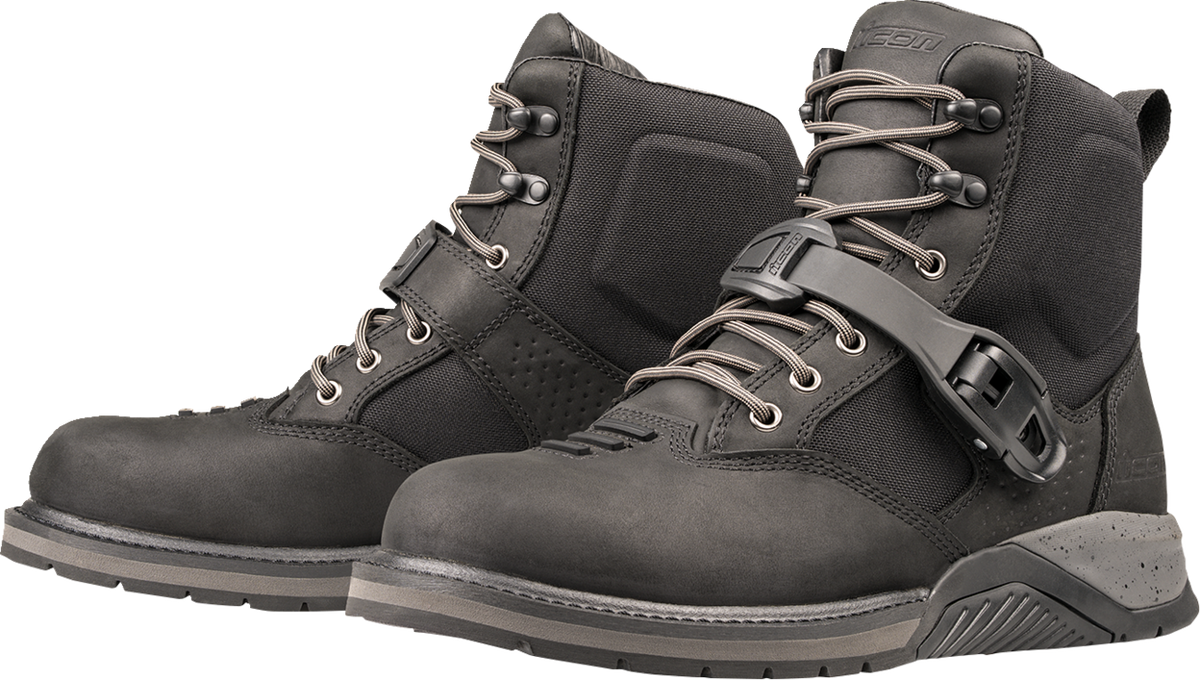 ICON SD6 Waterproof Boots - Black - US 11 3403-1347