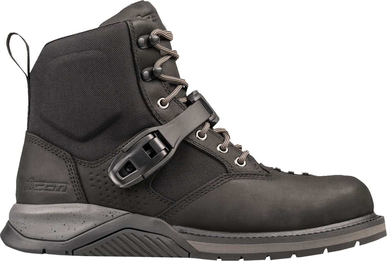 ICON SD6 Waterproof Boots - Black - US 11 3403-1347