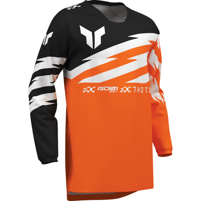 THOR Youth Launchmode Shockie Jersey - Fluo Orange/Black - Small 2912-2745