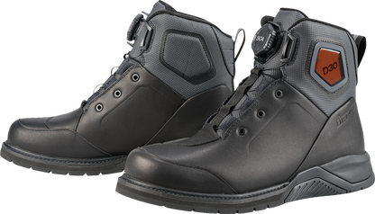 ICON Upstate Boots - Black - US 11 / EU 45 3403-1407