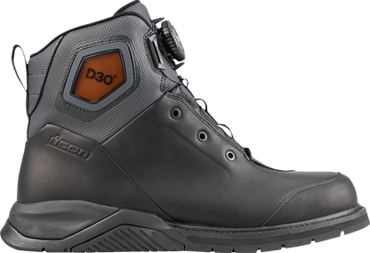 ICON Upstate Boots - Black - US 11 / EU 45 3403-1407