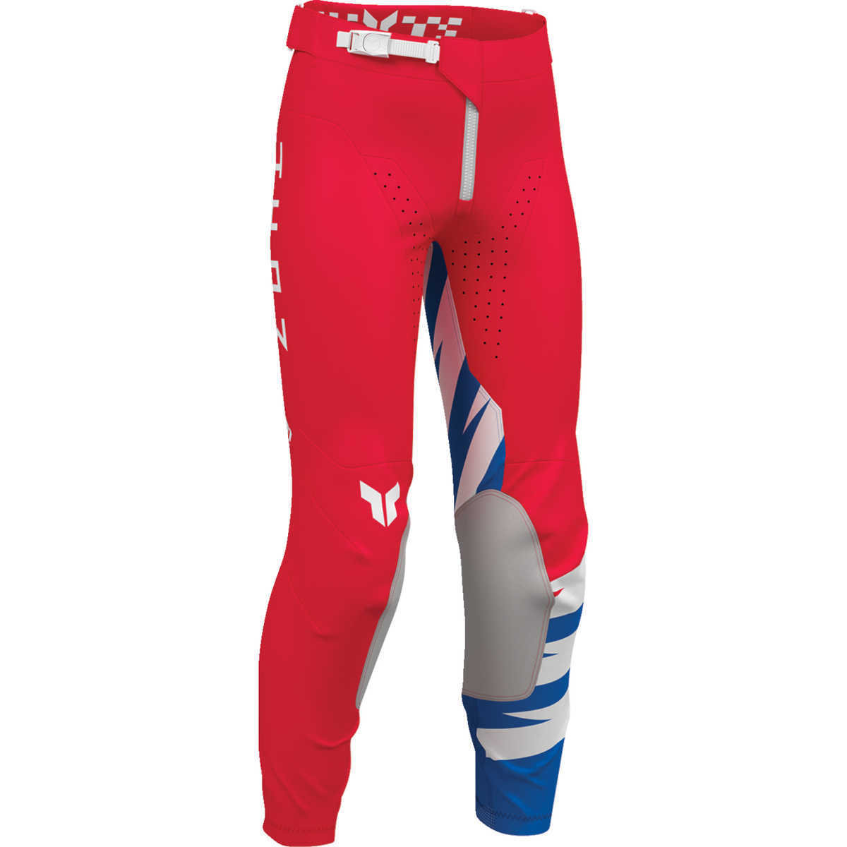 THOR Youth Launchmode Shockie Pants - Red/Blue - US 18 2903-2754