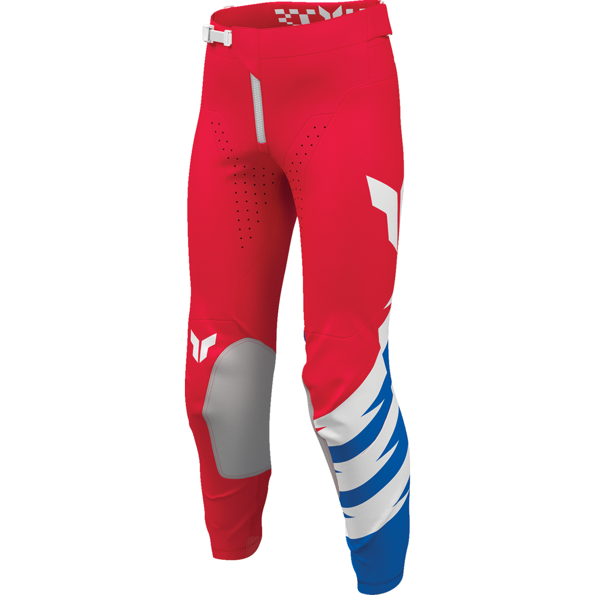 THOR Youth Launchmode Shockie Pants - Red/Blue - US 18 2903-2754