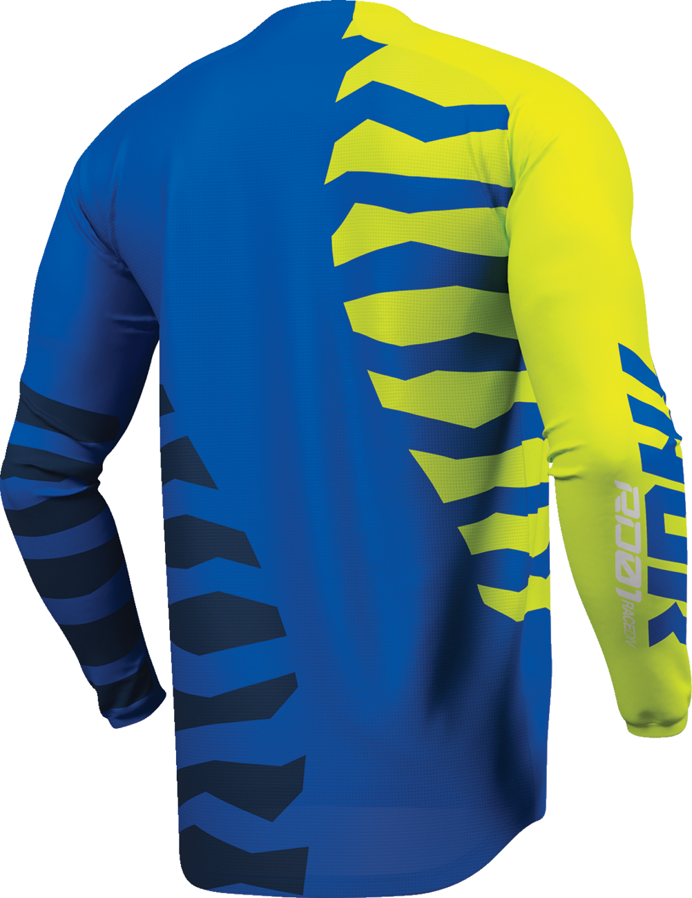 THOR Launchmode Shredder Jersey - Blue/Acid - Large 2910-8886