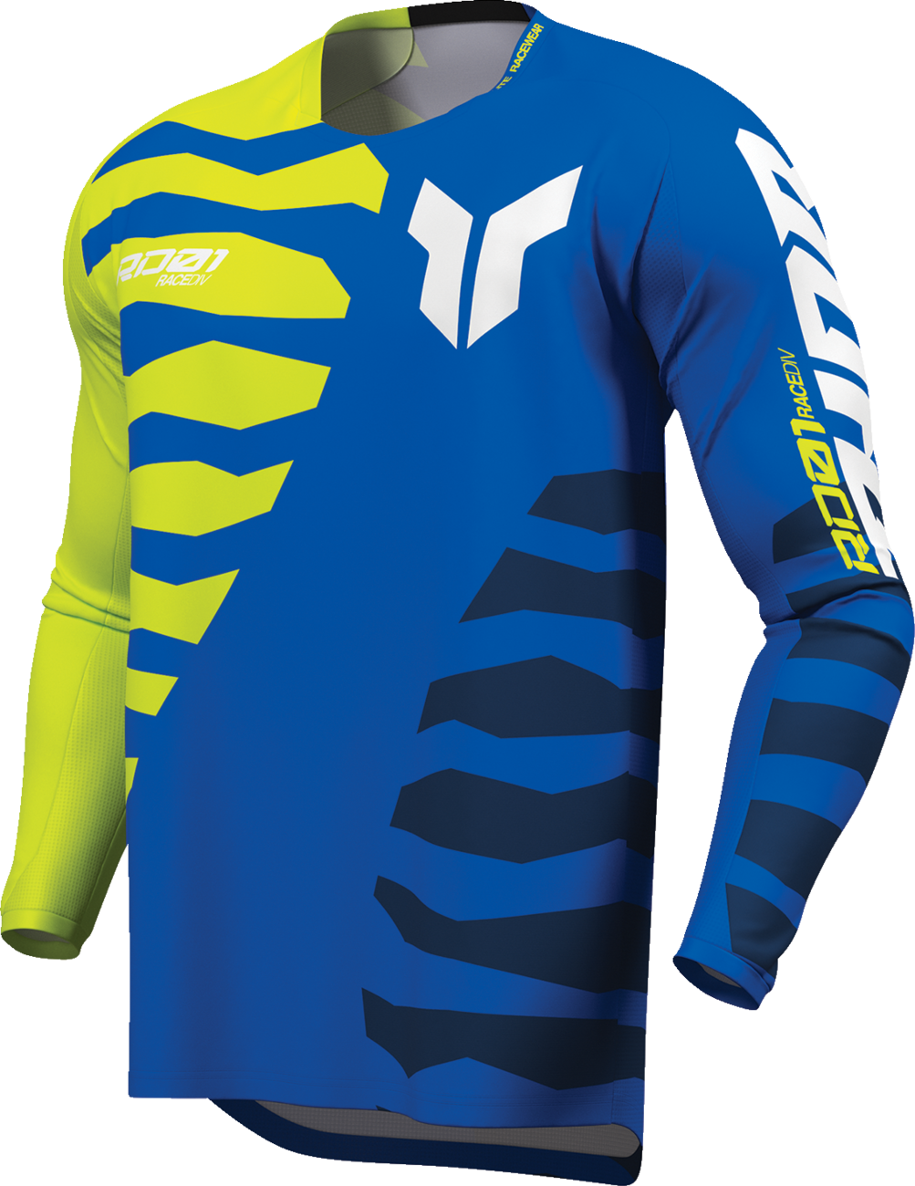 THOR Launchmode Shredder Jersey - Blue/Acid - XL 2910-8887