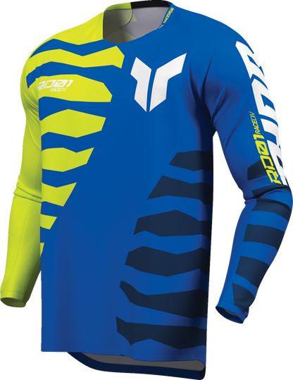 THOR Launchmode Shredder Jersey - Blue/Acid - 2XL 2910-8888