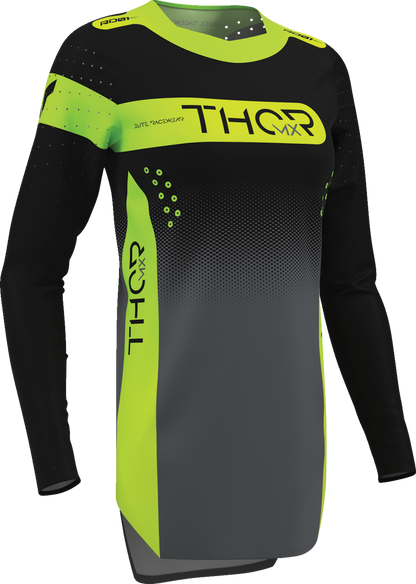 THOR Women's Sportmode Merge Jersey - Charcoal/Black - XS 2911-0389