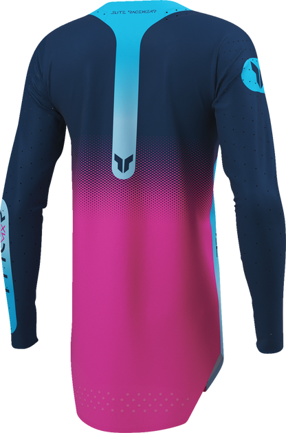 THOR Women's Sportmode Merge Jersey - Navy/Fuchsia - Small 2911-0395