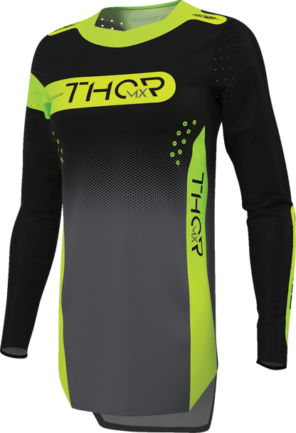 THOR Women's Sportmode Merge Jersey - Charcoal/Black - XS 2911-0389