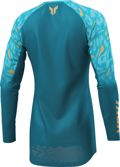 THOR Women's Launchmode Spotted Jersey - Jade/Starlight - Large 2911-0407