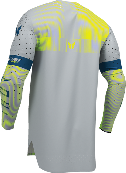 THOR Sportmode Vanish Jersey - Gray/Dark Blue - Large 2910-8848