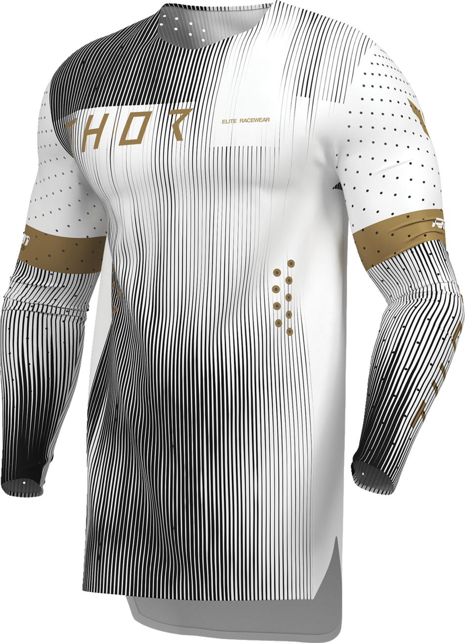 THOR Sportmode Vanish Jersey - White/Black - Large 2910-8853