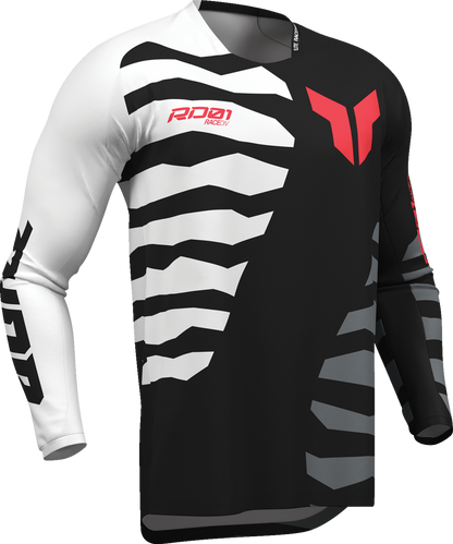 THOR Launchmode Shredder Jersey - Black/White - Small 2910-8872