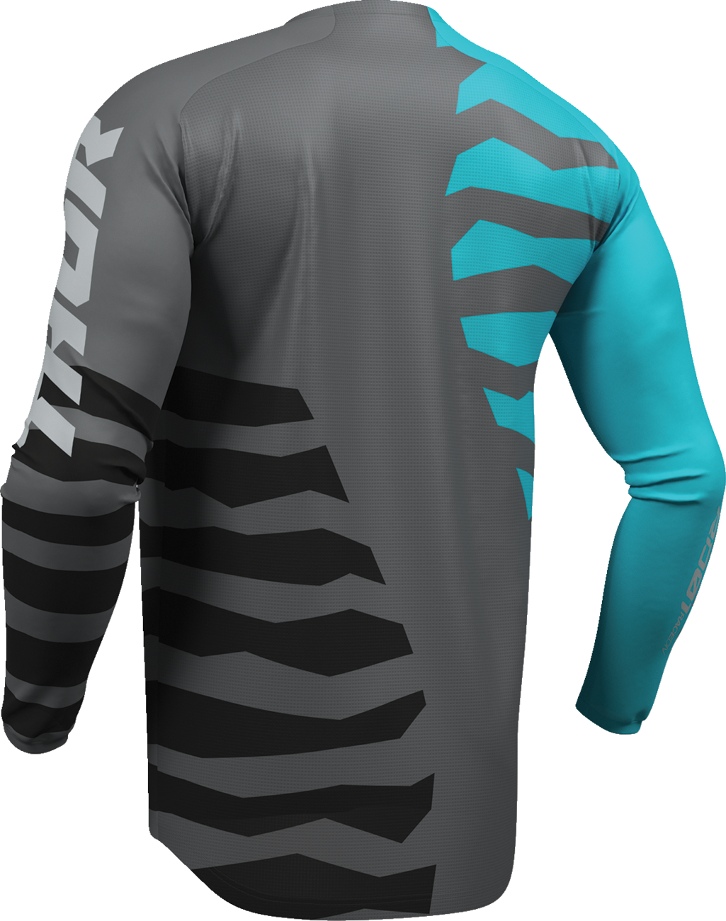 THOR Launchmode Shredder Jersey - Charcoal/Aqua - Medium 2910-8867