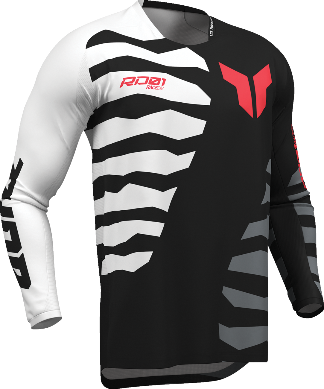 THOR Launchmode Shredder Jersey - Black/White - Large 2910-8874