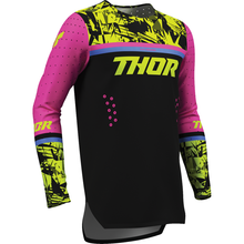 THOR Youth Sportmode Punk'd Jersey - Black/Fuchsia - Medium 2912-2730