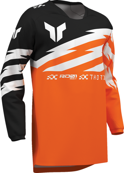 THOR Youth Launchmode Shockie Jersey - Fluo Orange/Black - XS 2912-2744
