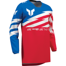 THOR Youth Launchmode Shockie Jersey - Red/Blue - Medium 2912-2752