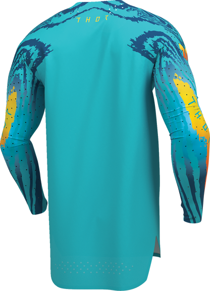THOR Sportmode Damascus Jersey - Aqua - Large 2910-8823