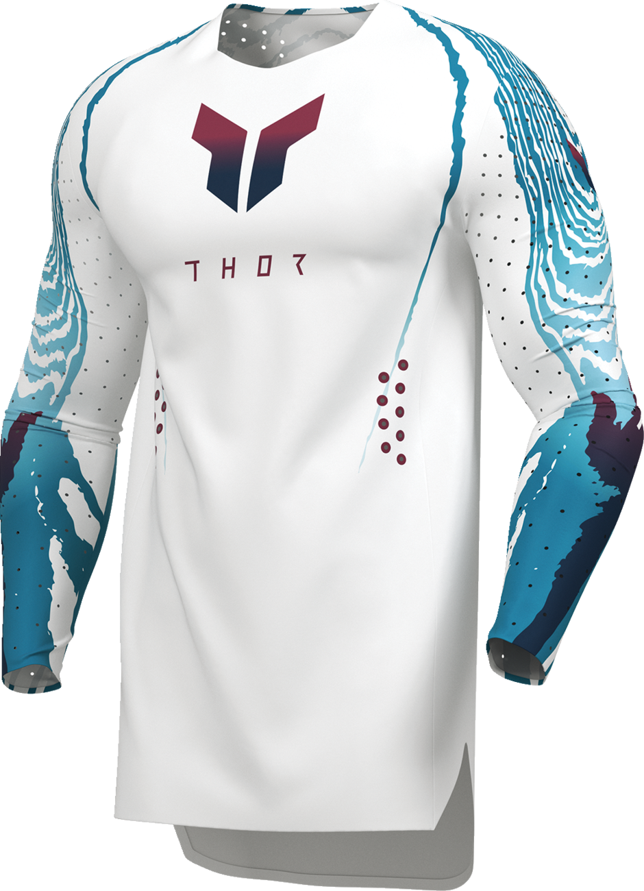 THOR Sportmode Damascus Jersey - White - Large 2910-8828