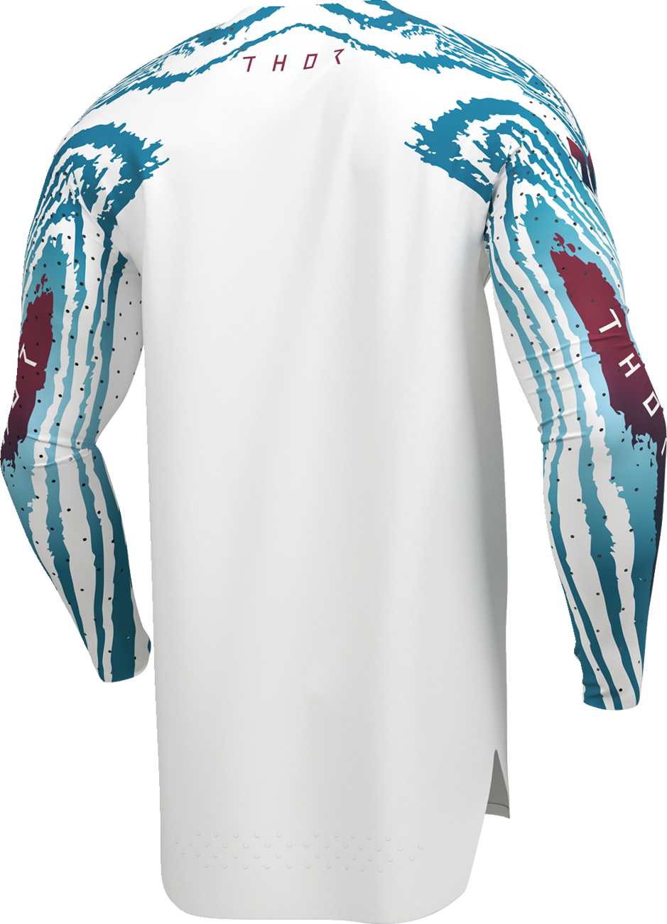 THOR Sportmode Damascus Jersey - White - 2XL 2910-8830