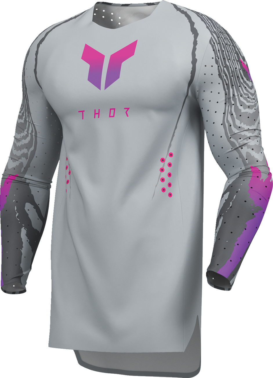 THOR Sportmode Damascus Jersey - Gray - 2XL 2910-8835