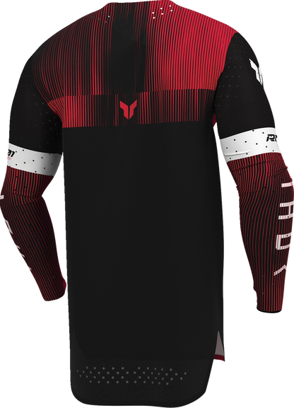 THOR Sportmode Vanish Jersey - Black/Red - Medium 2910-8842