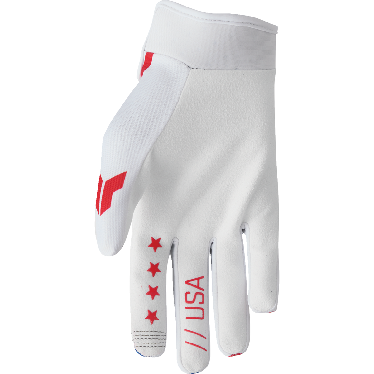 THOR Youth Launchmode Patriot Gloves - Red/White/Blue - XS 3332-2301