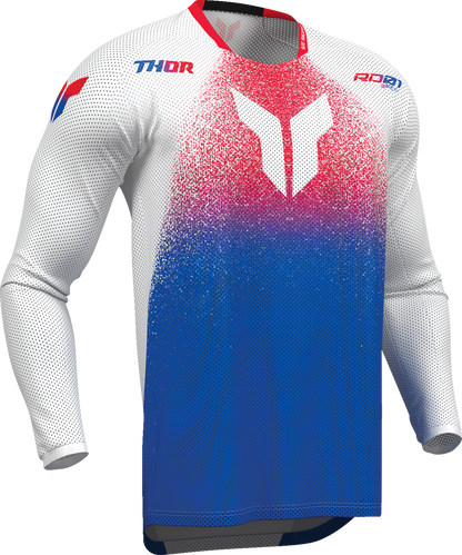 THOR Launchmode Air Darkside Jersey - White/Blue - Medium 2910-8915