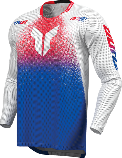 THOR Launchmode Air Darkside Jersey - White/Blue - XL 2910-8917