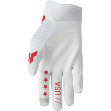 THOR Youth Launchmode Patriot Gloves - Red/White/Blue - Medium 3332-2303