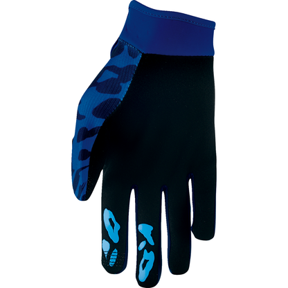 THOR Youth Launchmode Namir Gloves - Blue/Navy - Medium 3332-2298