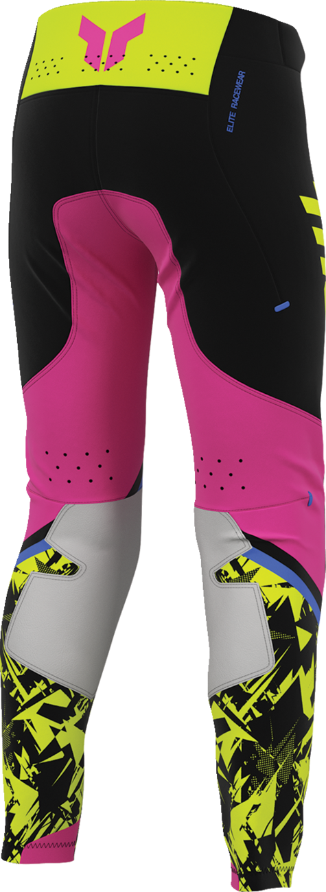 THOR Youth Sportsmode Punk'd Pants - Black/Fuchsia - US 28 2903-2733